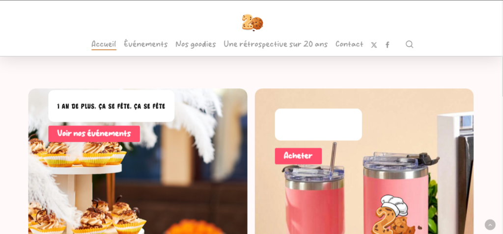 site vitrine WordPress michel&augustin
