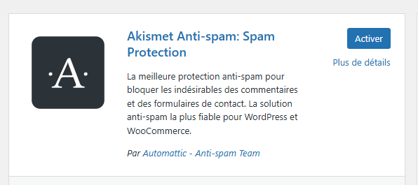 Akismet Anti-Spam